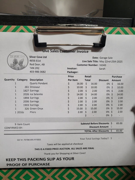 16343 Garage Sale 2025 Live