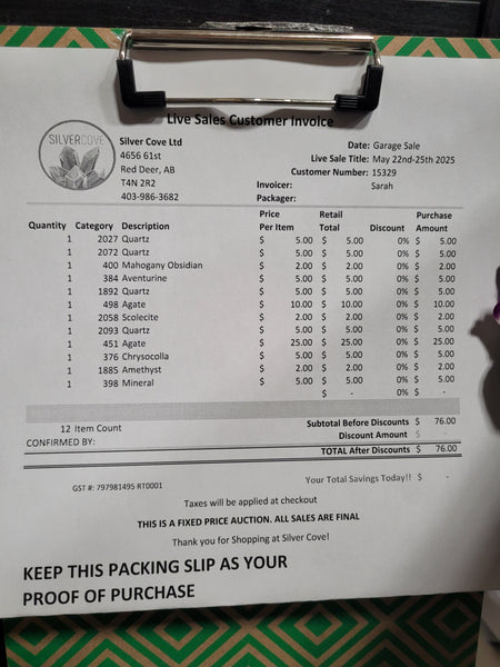 15329 Garage Sale 2025 Live