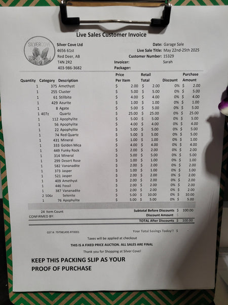 15254 Garage Sale 2025 Live