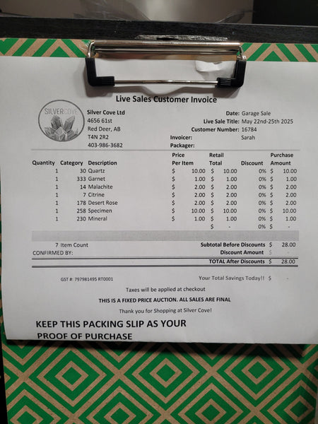 16784 Garage Sale 2025 Live