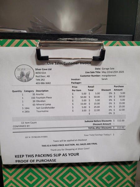 margoboreen Garage Sale 2025 Live