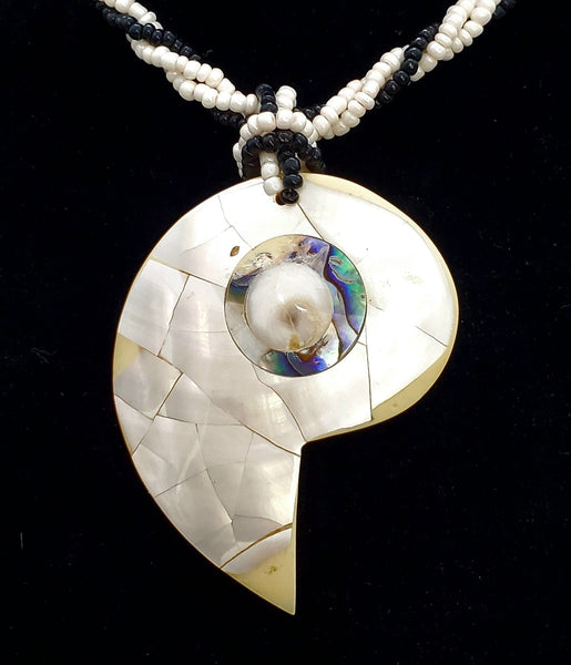 Indonesian Abalone Shell Necklace