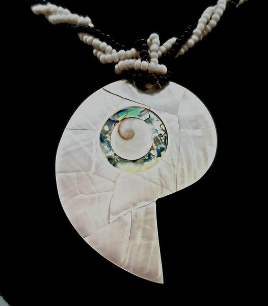 Indonesian Abalone Shell Necklace