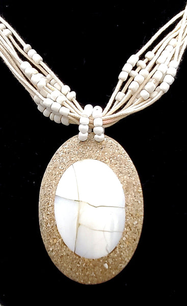 Indonesian Abalone Shell Necklace