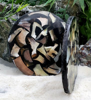 Indonesian Shell Coaster Set