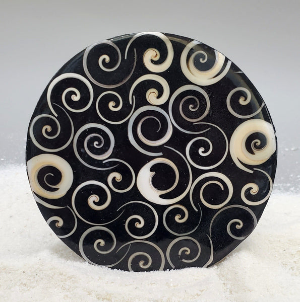 Indonesian Shell Coaster Set
