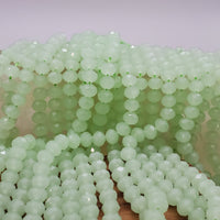 (8mm) Faceted Crystal Bead Strand