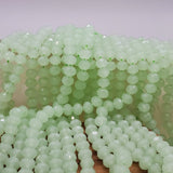 (8mm) Faceted Crystal Bead Strand