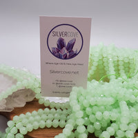 (8mm) Faceted Crystal Bead Strand