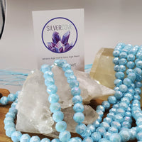 (8mm) Faceted Crystal Bead Strand