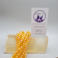 (8mm) Faceted Crystal Bead Strand