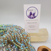 (8mm) Faceted Crystal Bead Strand