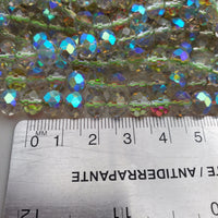 (8mm) Faceted Crystal Bead Strand