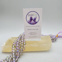 (8mm) Faceted Crystal Bead Strand
