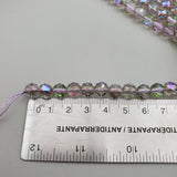 (8mm) Faceted Crystal Bead Strand