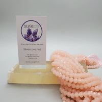 (8mm) Faceted, Crystal Bead Strand