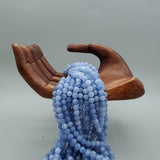 Baby Blue Marble Bead (Dyed 8mm round)