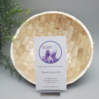 Decorative Abalone Shell and Wood Dish