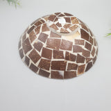 Decorative Abalone Shell and Wood Dish