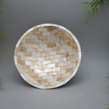 Decorative Abalone Shell and Wood Dish