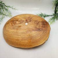 Large Decorative Abalone Shell and Wood Dish