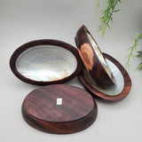 Decorative Shell and Wood Dish