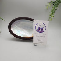 Decorative Shell and Wood Dish