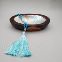 Decorative Shell and Wood Dish