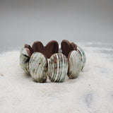 Green Turbo Shell Bracelet (Natural)