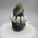 Green Turbo Shell Bracelet (Natural)