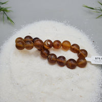 Indonesian Amber Bracelet (12mm Round beads)