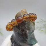 Indonesian Amber Bracelet (12mm Round beads)