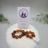 Indonesian Amber Bracelet (12mm Round beads)