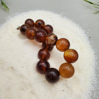 Indonesian Amber Bracelet (10mm Round beads)