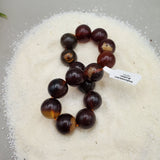 Indonesian Amber Bracelet (14mm Round beads)