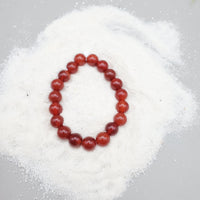 {Grade A} Carnelian Bracelet (10mm Round beads)