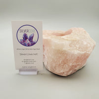 Rose Quartz Candle Holder