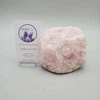 Rose Quartz Candle Holder