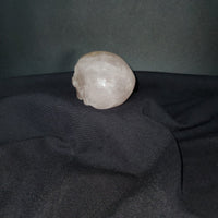 Rose Quartz Skull Carving