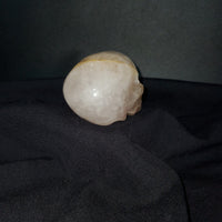 Rose Quartz Skull Carving