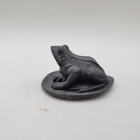Black Obsidian Frog Carvings