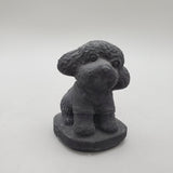 Black Obsidian Puppy Carvings