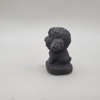 Black Obsidian Puppy Dog Carvings