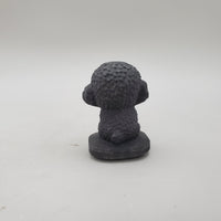 Black Obsidian Puppy Dog Carvings