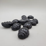 Black Obsidian Beetle Carvings