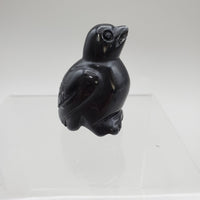 Black Obsidian Bird Carvings