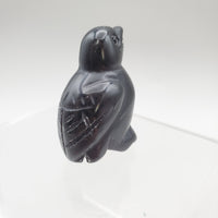 Black Obsidian Bird Carvings