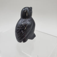 Black Obsidian Bird Carvings