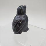 Black Obsidian Bird Carvings