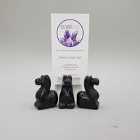 Black Obsidian Giraffe Carving